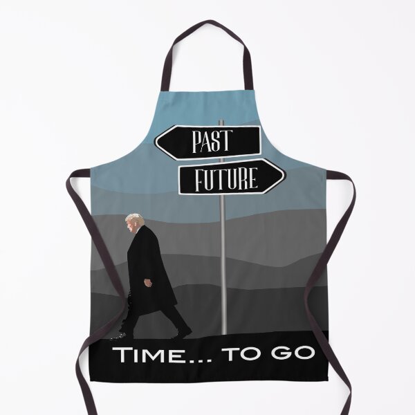 Item preview, Time to go Trump, drawn while walking in the past, the future is open! grey and blue shade behind him designed and sold by Aura-E.