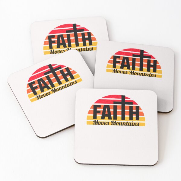 Item preview, Faith Moves Mountains designed and sold by PaperDreamPod.