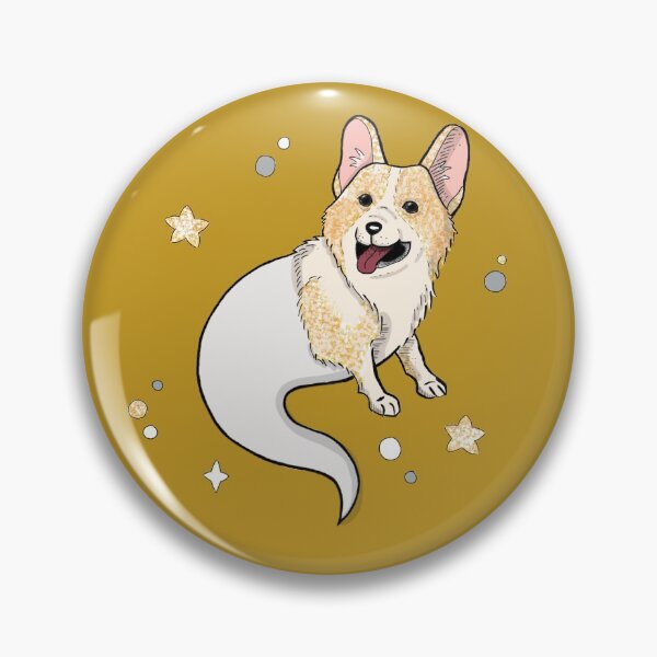 Item preview, Corgy ghost designed and sold by zori-wolf-art.