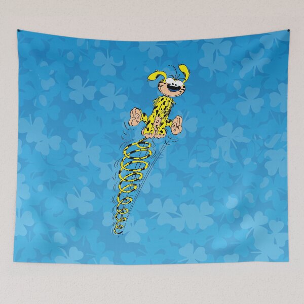 Item preview, Marsupilami spring / Light blue design designed and sold by Hubashop.