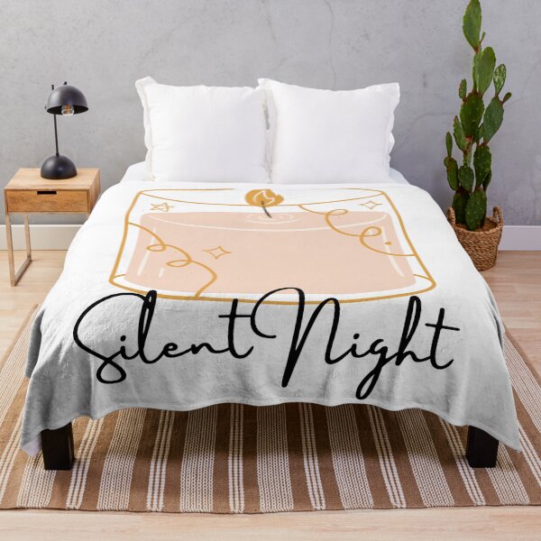 Item preview, Silent Night Christmas Design white designed and sold by JustBeingAlicia.