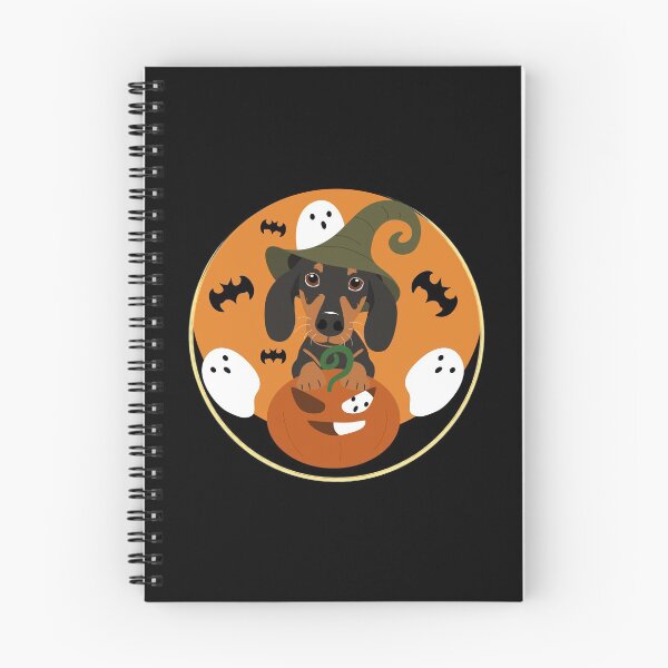 Item preview, Halloween Dachshund Sausage Dog Witch designed and sold by Lulupainting.