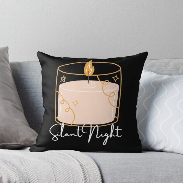 Item preview, Silent Night Christmas Design Black designed and sold by JustBeingAlicia.