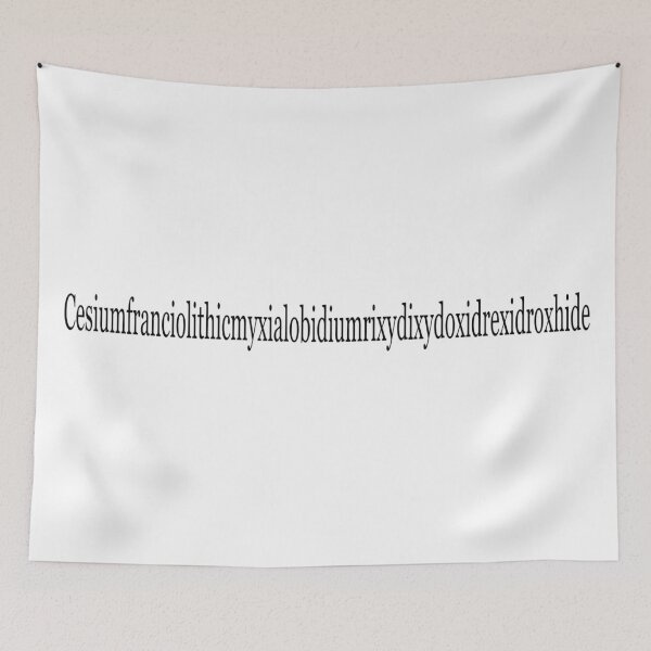 Item preview, Cesiumfranciolithicmyxialobidiumrixydixydoxidrexidroxhide designed and sold by UnPEngineer.