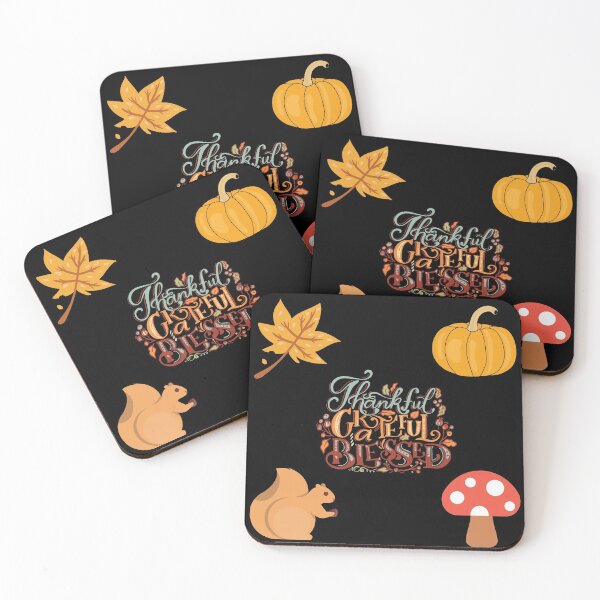 Item preview, Fall season collection pumpkin, mushroom, leaves, squirrel designed and sold by Apoorv Choudhary.