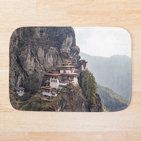 Aperçu de l'œuvre Monastère de Tigers Nest <Bhoutan créée et vendue par HazelWright.