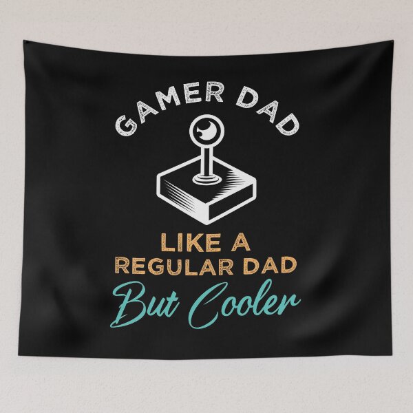 Item preview, Gamer Dad Like A Regular Dad But Cooler designed and sold by azmndesigns.