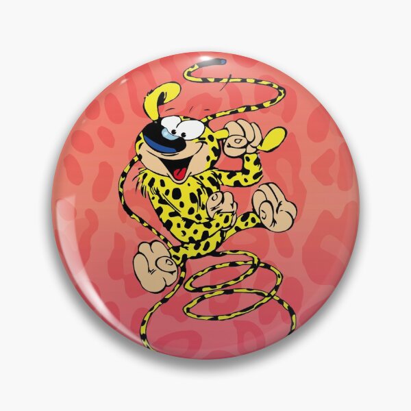 Item preview, Marsupilami spring with ear in hand / Red design designed and sold by Hubashop.