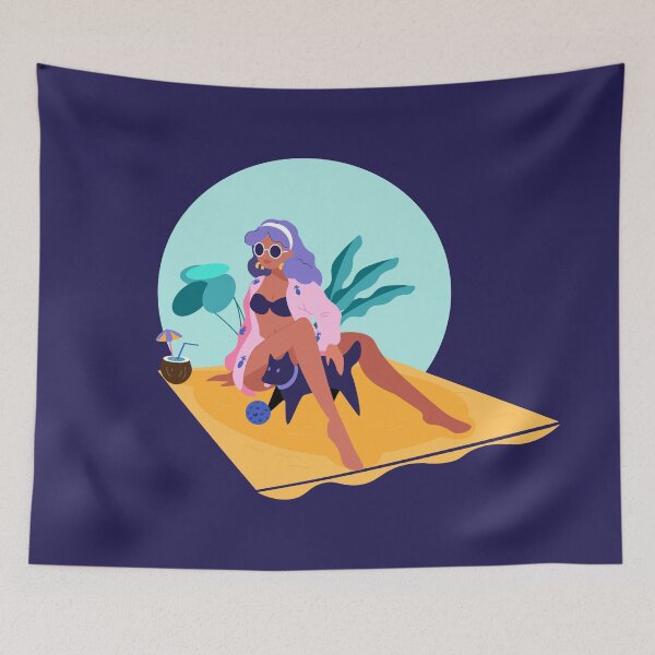 Item preview, Beach Time designed and sold by kjmillustration.