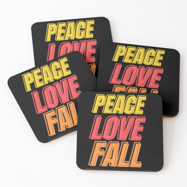 Item preview, Peace Love Fall designed and sold by vibrantyy.