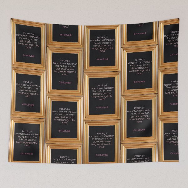 Item preview, Reading is perception .. designed and sold by Pelikancrazy.