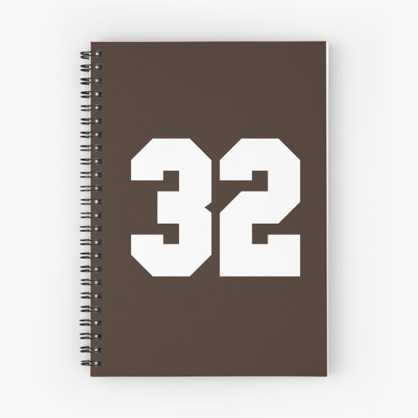 Item preview, 32 Number Cleveland Sports Thirty-Two Brown Jersey designed and sold by HelloFromAja.
