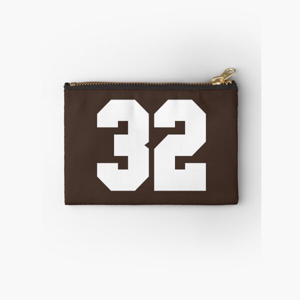 Item preview, 32 Number Cleveland Sports Thirty-Two Brown Jersey designed and sold by HelloFromAja.
