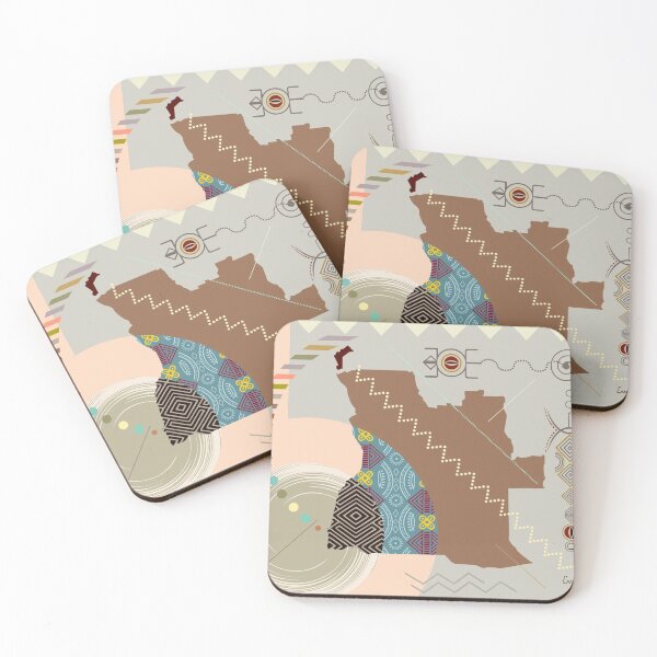 Item preview, Angola Stylized designed and sold by lanrestudio.
