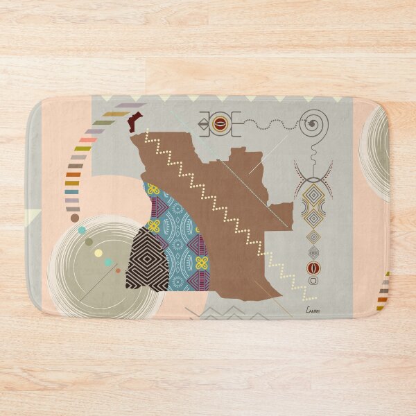 Item preview, Angola Stylized designed and sold by lanrestudio.
