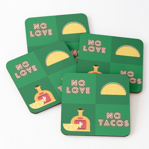 Item preview, No Love No Tacos designed and sold by corralmontana.