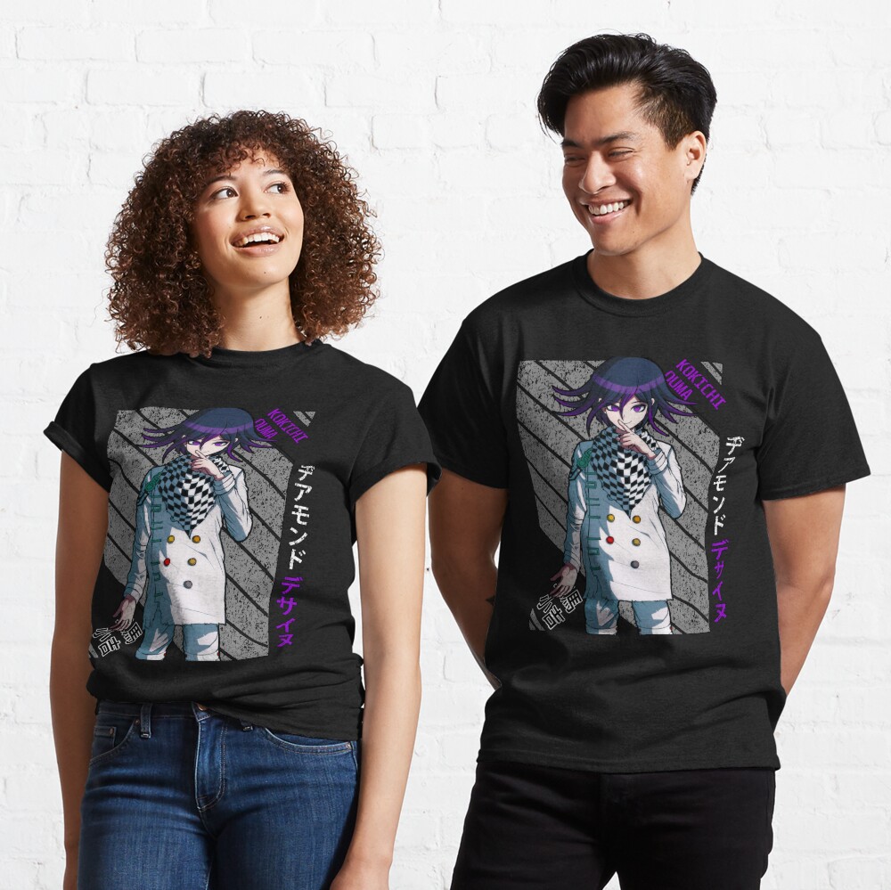 Danganronpa Kokichi Ouma T-shirt for Fans Danganronpa V3 Kokichi Ouma Shirt  Danganronpa Cosplay Dangan Ronpa V3 Apparel 