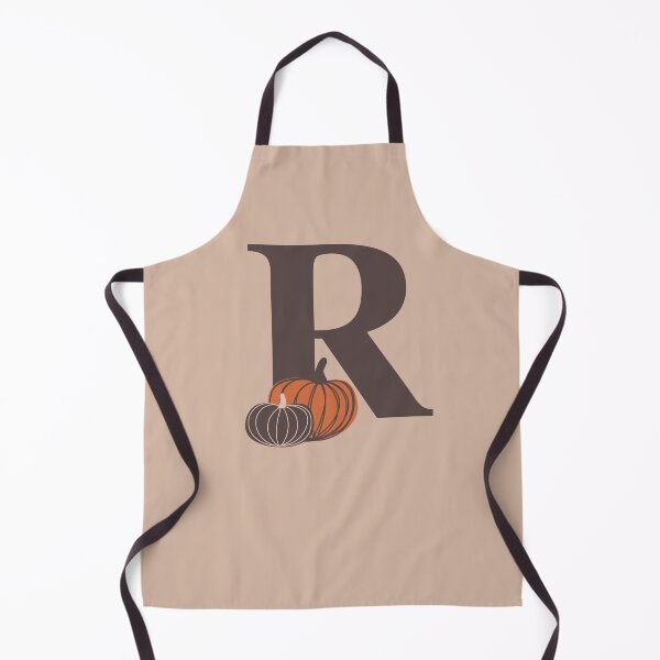 Aperçu de l'œuvre Citrouilles R nom, initiale, monogramme créée et vendue par CocoandDaisy.