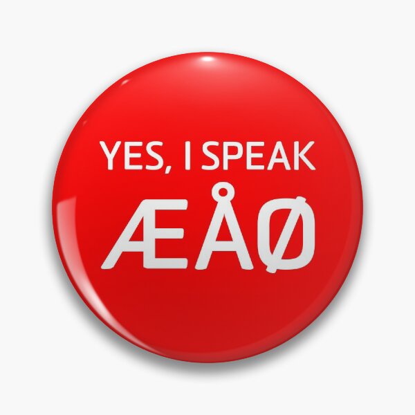 Item preview, Yes I Speak ÆÅØ Denmark Norway Language Alphabet designed and sold by lathspell.