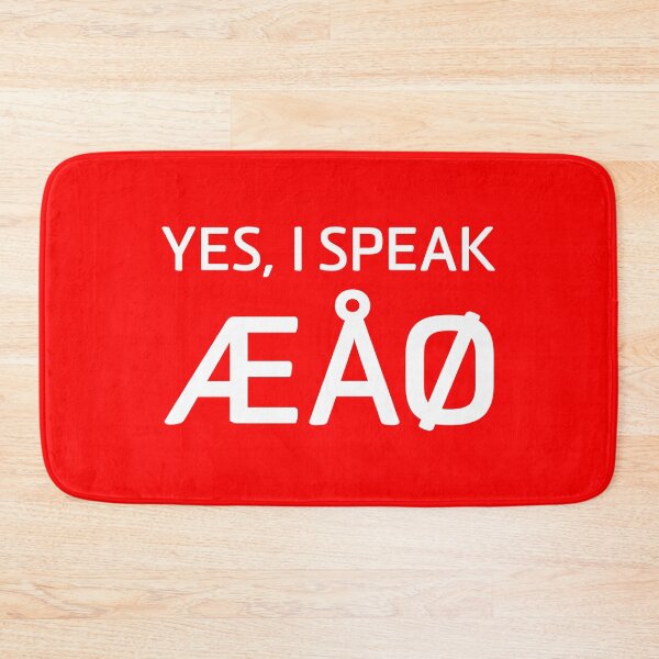 Item preview, Yes I Speak ÆÅØ Denmark Norway Language Alphabet designed and sold by lathspell.