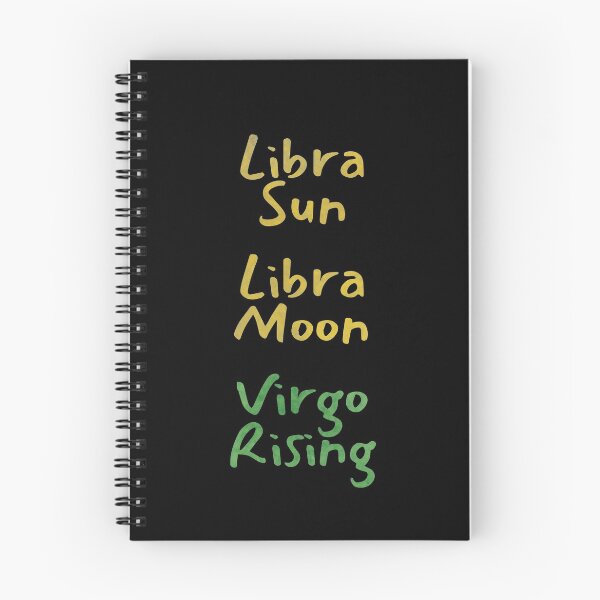 Item preview, Libra Sun Libra Moon Virgo Rising Text designed and sold by leomooncreates.
