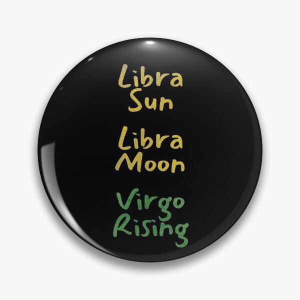 Item preview, Libra Sun Libra Moon Virgo Rising Text designed and sold by leomooncreates.
