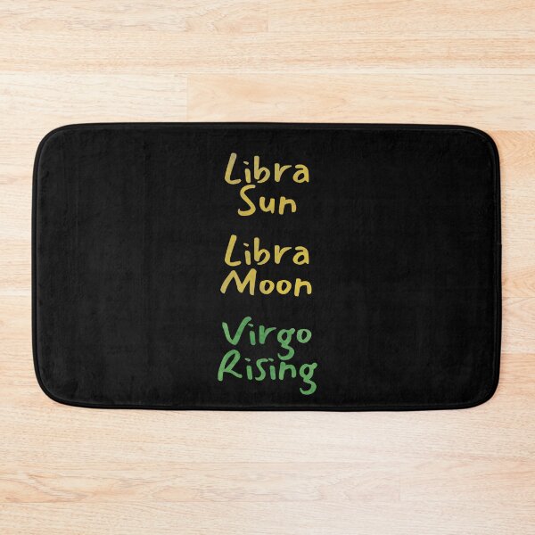 Item preview, Libra Sun Libra Moon Virgo Rising Text designed and sold by leomooncreates.