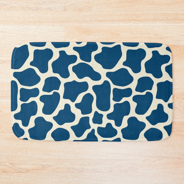 Item preview, Abstract dots, cow spots, dalmatian, spotty pattern, dark blue and natural designed and sold by iclipart.