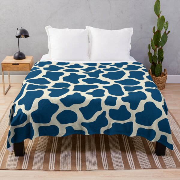 Item preview, Abstract dots, cow spots, dalmatian, spotty pattern, dark blue and natural designed and sold by iclipart.