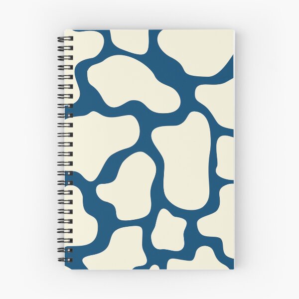 Item preview, Abstract dots, cow spots, dalmatian, spotty pattern, dark blue and natural designed and sold by iclipart.