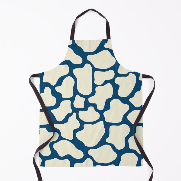 Item preview, Abstract dots, cow spots, dalmatian, spotty pattern, dark blue and natural designed and sold by iclipart.