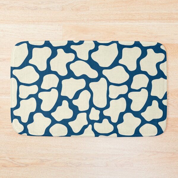 Item preview, Abstract dots, cow spots, dalmatian, spotty pattern, dark blue and natural designed and sold by iclipart.