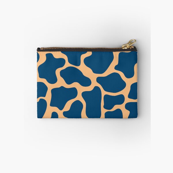 Item preview, Abstract dots, cow spots, dalmatian, spotty pattern, dark blue and orange designed and sold by iclipart.