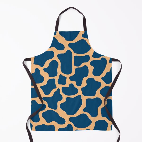 Item preview, Abstract dots, cow spots, dalmatian, spotty pattern, dark blue and orange designed and sold by iclipart.