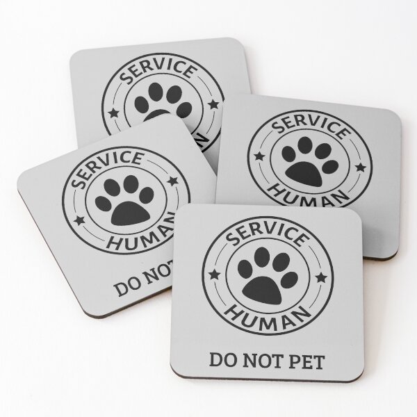 Item preview, Service Human Dog Owner - Do Not Pet IV designed and sold by Lemon Pepper.