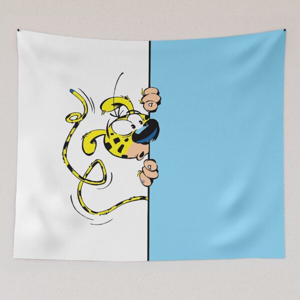 Item preview, Marsupilami blue wall designed and sold by Hubashop.