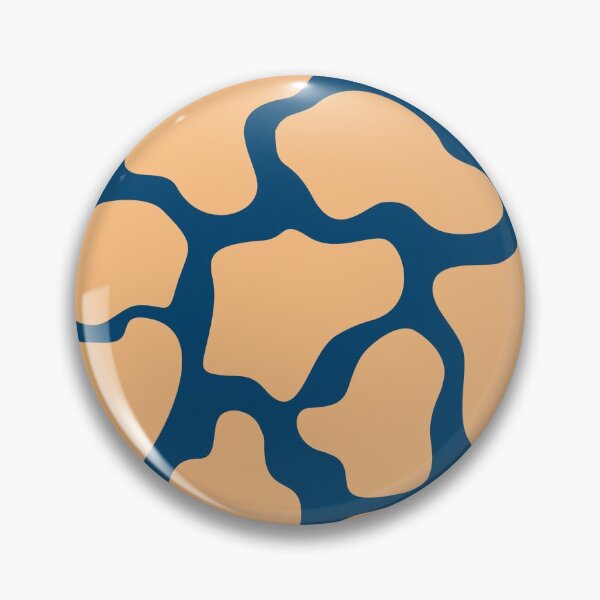 Item preview, Abstract dots, cow spots, dalmatian, spotty pattern, dark blue and orange designed and sold by iclipart.