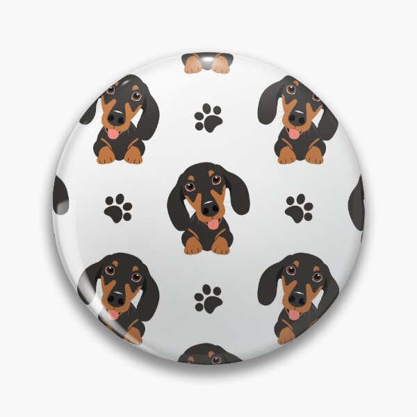 Item preview, Dachshund Sausage Dog and Paw Print designed and sold by Lulupainting.