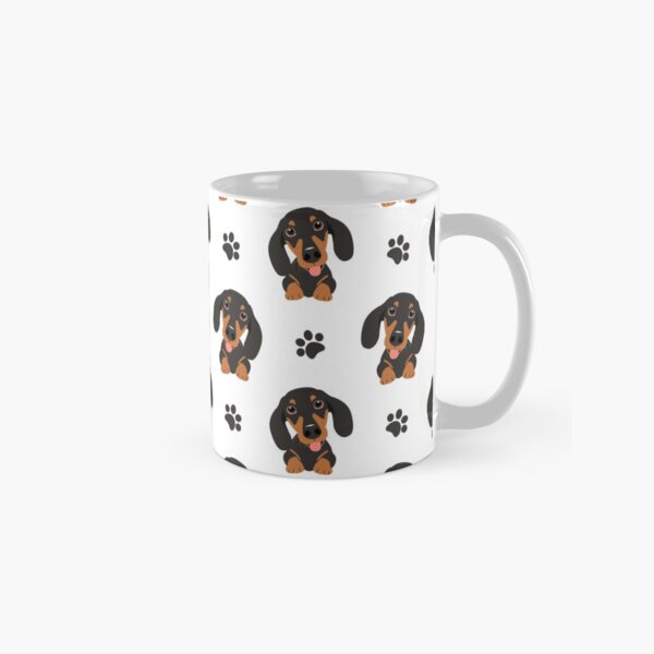Item preview, Dachshund Sausage Dog and Paw Print designed and sold by Lulupainting.