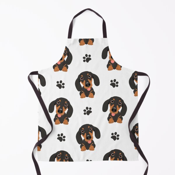 Item preview, Dachshund Sausage Dog and Paw Print designed and sold by Lulupainting.