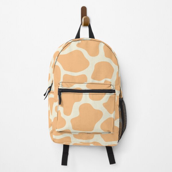 Item preview, Abstract dots, giraffe, cow spots, dalmatian, spotty pattern, cream and orange designed and sold by iclipart.