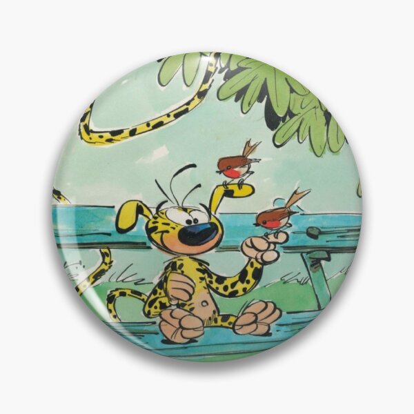 Item preview, Marsupilami feeding birds designed and sold by Hubashop.