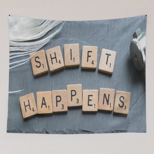 Item preview, Shift Happens, science philosophy, EMBRACE IT designed and sold by mwagie.