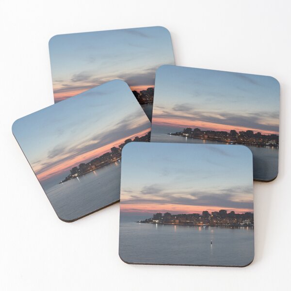 Item preview, Sarande, Albania at sunset designed and sold by HazelWright.