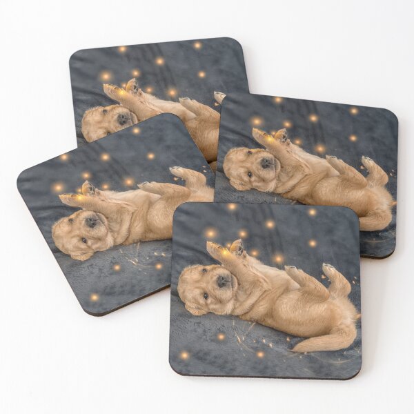 Item preview, Cachorro Golden Retriever Bumblebee designed and sold by Andrea Tiettje.