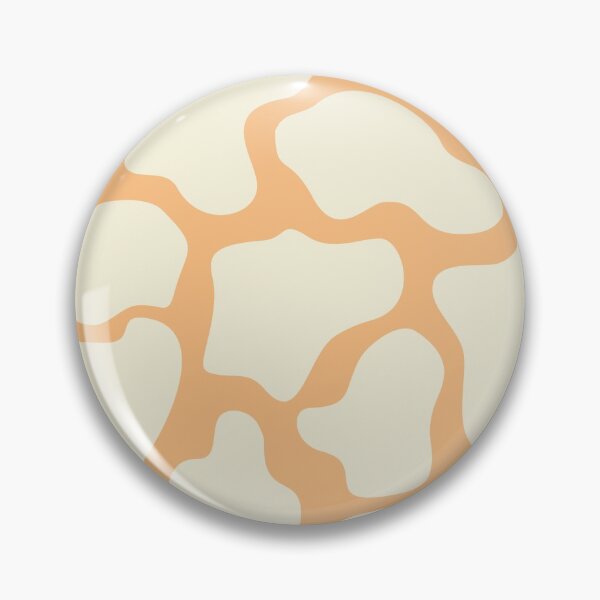 Item preview, Abstract dots, giraffe, cow spots, dalmatian, spotty pattern, cream and orange designed and sold by iclipart.