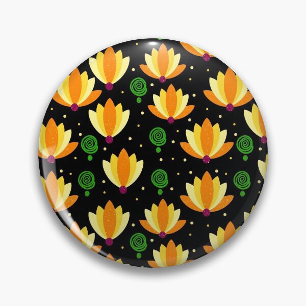 Item preview, FESTIVE LOTUS - YELLOW designed and sold by PrachiManerikar.