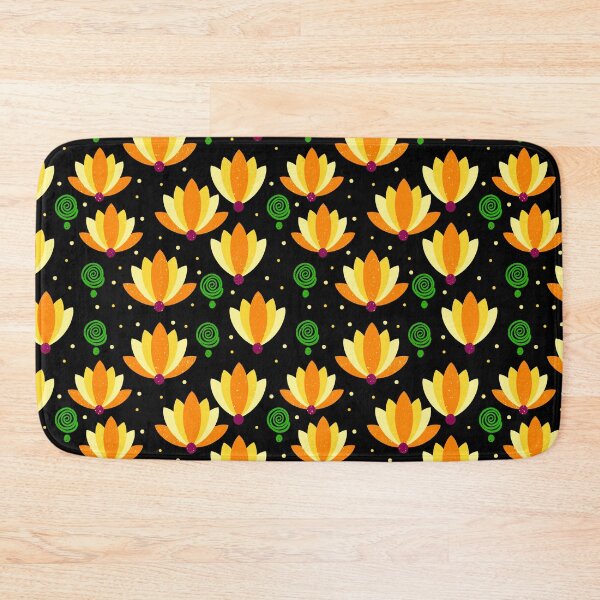 Item preview, FESTIVE LOTUS - YELLOW designed and sold by PrachiManerikar.