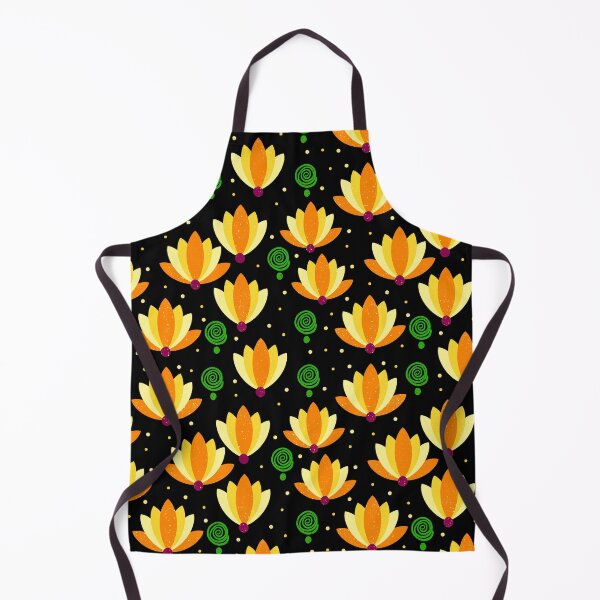 Item preview, FESTIVE LOTUS - YELLOW designed and sold by PrachiManerikar.