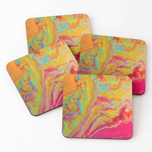 Item preview, Color Infusion abstract acrylic painting designed and sold by Color Splash Gallery.